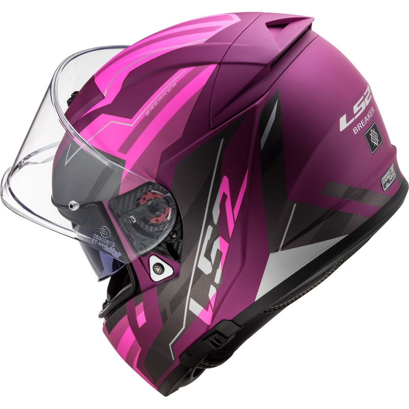 Integrálna prilba na motocykel LS2 FF390 Breaker Beta čierno-fialová