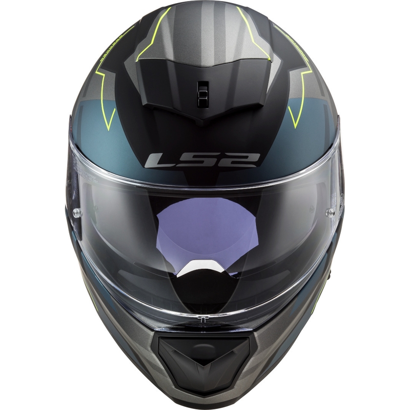 Integrálna prilba na motocykel LS2 FF390 Breaker Beta čierno-modro-fluorescenčno žltá