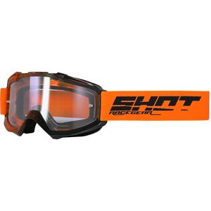 Motokrosové okuliare Shot Assault Elite čierno-oranžové