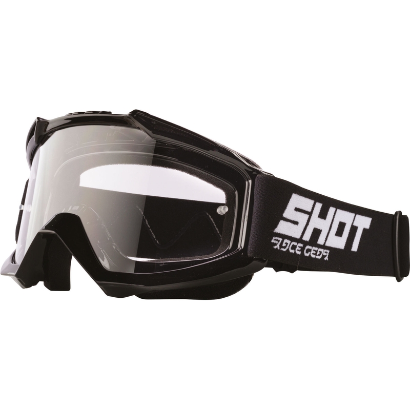 Motokrosové okuliare Shot Assault Solid čierne