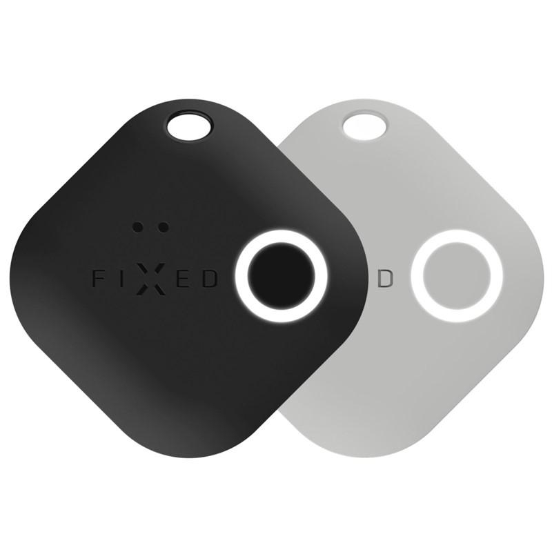 Bluetooth strážca FIXED Smile DUO Pack s pohyblivým senzorom čierny + sivý
