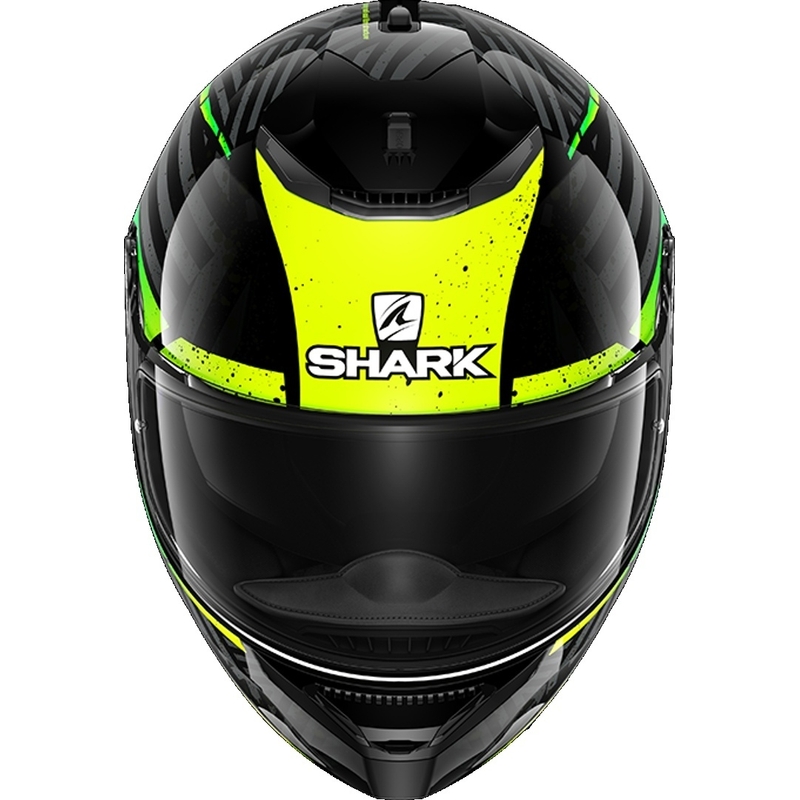 Integrálna prilba SHARK SPARTAN 1.2 Kobrak čierno-žlto-zelená