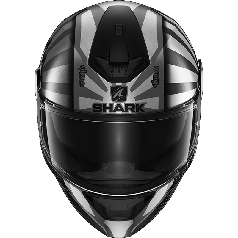 Integrálna prilba SHARK D-SKWAL 2 Zarco 2019 Mat Replica čierno-šedo-strieborná výpredaj