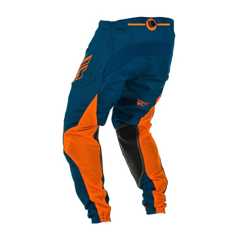 Motokrosové nohavice FLY Racing Lite 2020 oranžovo-modré