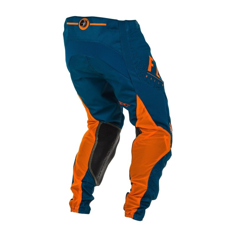 Motokrosové nohavice FLY Racing Lite 2020 oranžovo-modré