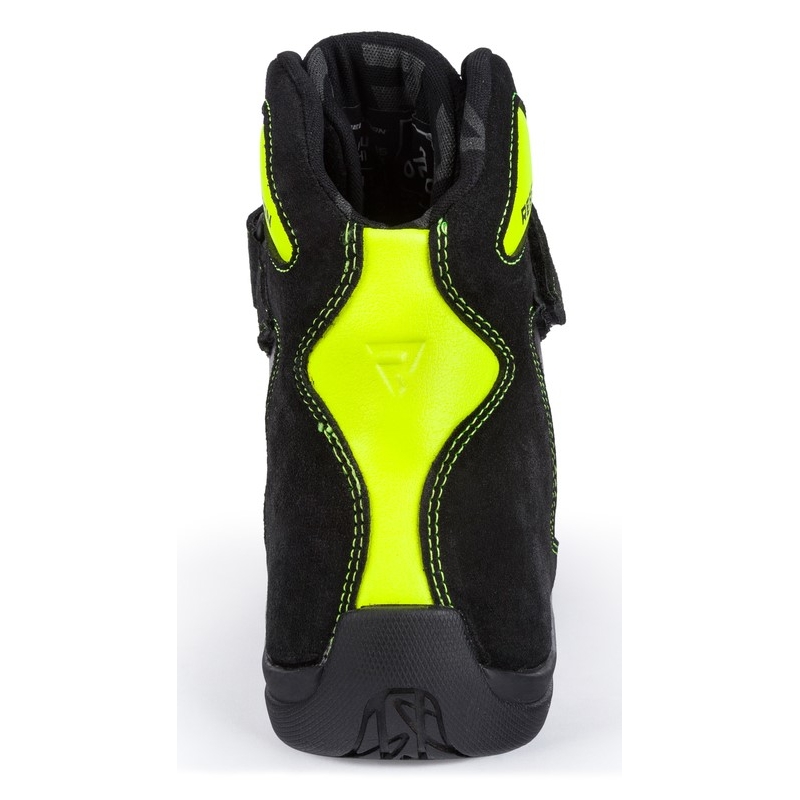 Čižmy na motocykel Rebelhorn Spark čierno-fluo žlté výpredaj