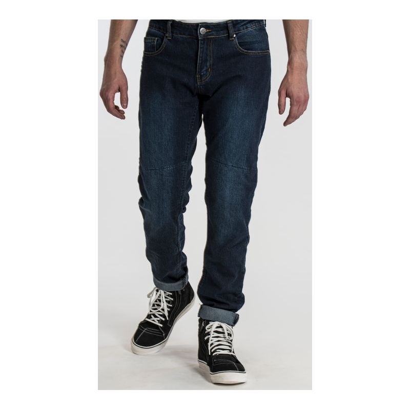 Jeansy na motocykel BROGER Florida modré