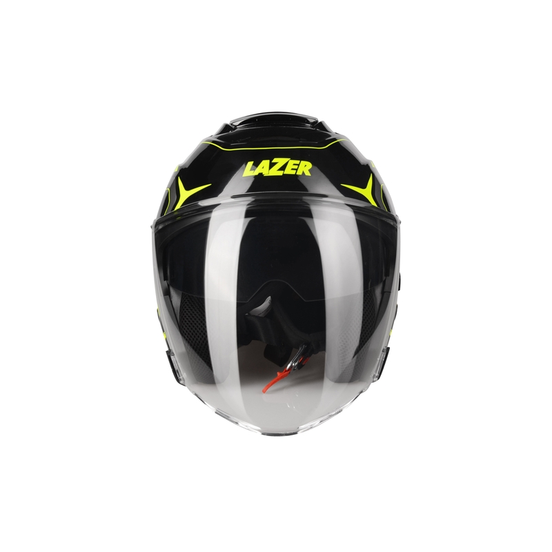 Otvorená prilba na motocykel Lazer Tango S Hexa čierno-fluo žltá