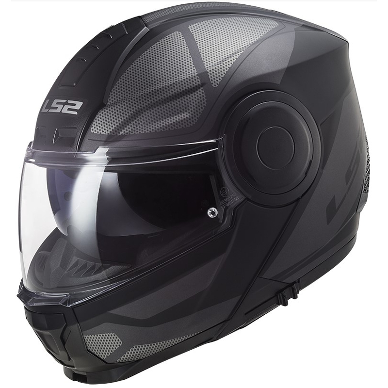 Odklápacia prilba na motocykel LS2 FF902 Scope Axis čierno-titánová
