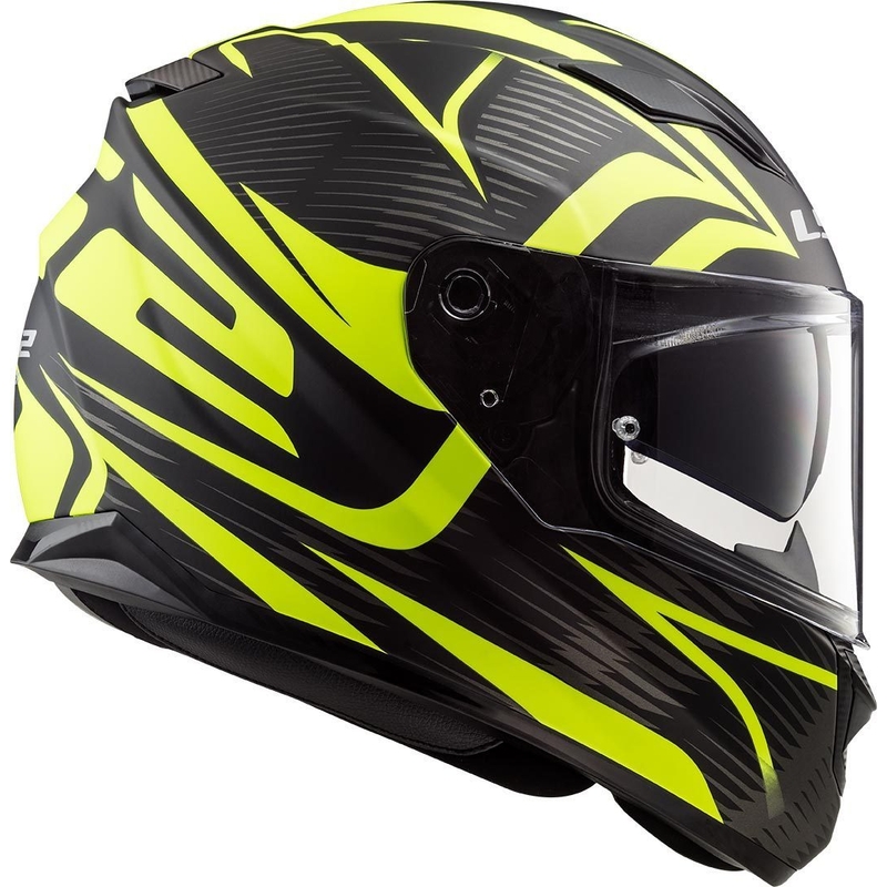 Integrálna prilba na motocykel LS2 FF320 Stream Evo Jink čierno-fluo žltá