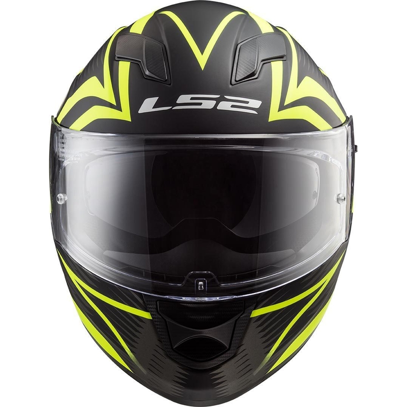 Integrálna prilba na motocykel LS2 FF320 Stream Evo Jink čierno-fluo žltá