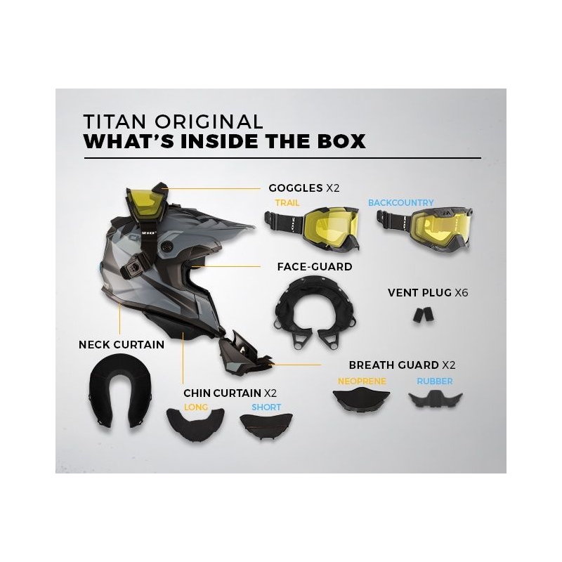 Motokrosová prilba CKX Titan Ori DL Sidehill výpredaj