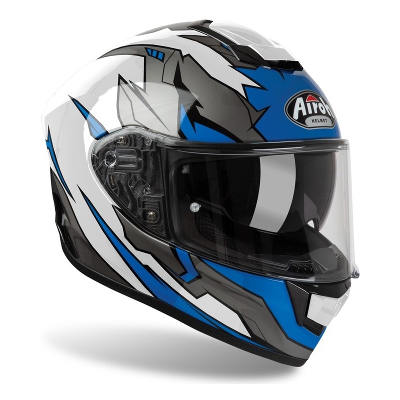 Integrálna prilba na motocykel Airoh ST 501 Bionic bielo-modrá