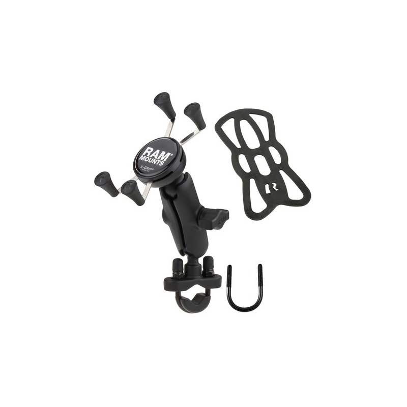 Držiak mobilného telefónu RAM Mounts X-Grip na riadidlá s priemerom 12,7-31,75 mm