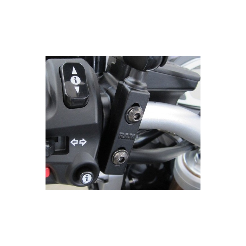 Úchyt RAM Mounts s 1" čapom na objímku brzdovej/spojkovej páky motocykla