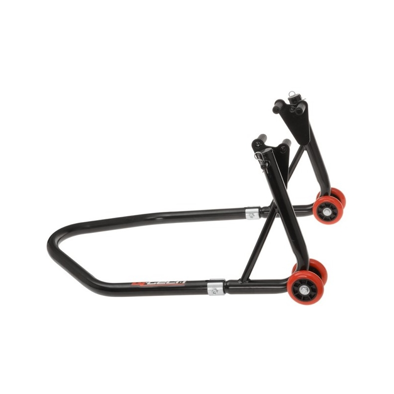 Predný/zadný stojan na motocykel Q-TECH čierny