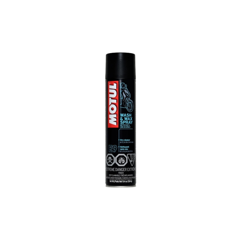 Sprej na ošetrenie plastov Motul E9 Wash Wax 400 ml