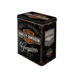 Plechová dóza Harley Davidson