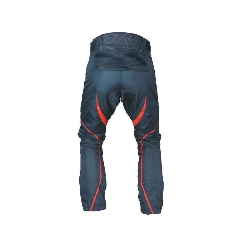 Moto nohavice RSA Devil dámske červené POŠKODENÉ - vel XXL