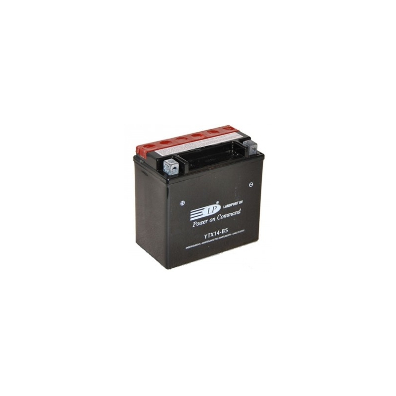 Batéria bezúdržbová Landport YTX14-BS, 12V 12Ah