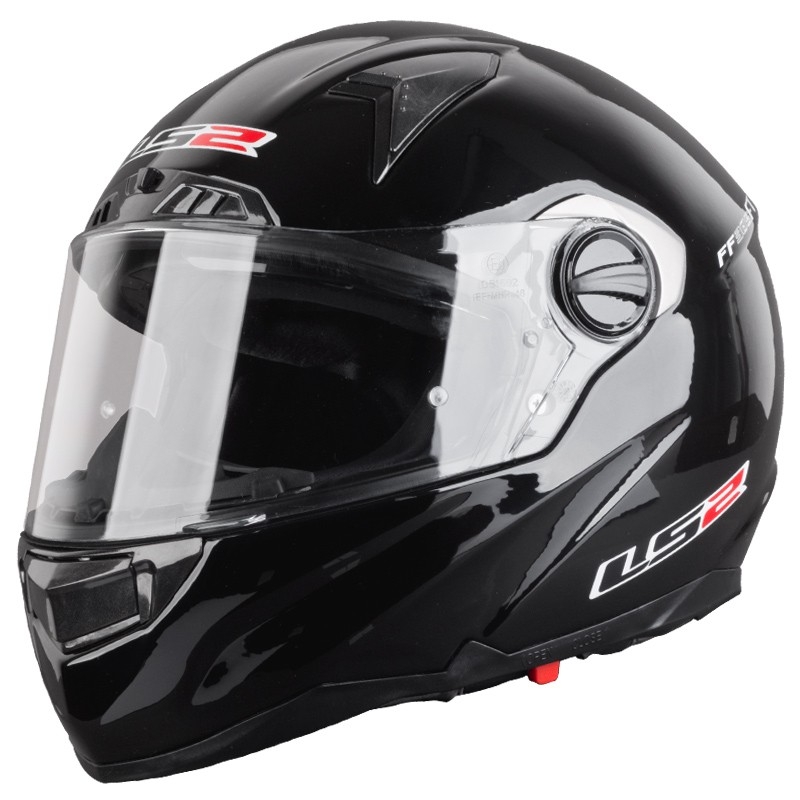 Prilba na motocykel LS2 FF396 FT2 čierna lesklá výpredaj