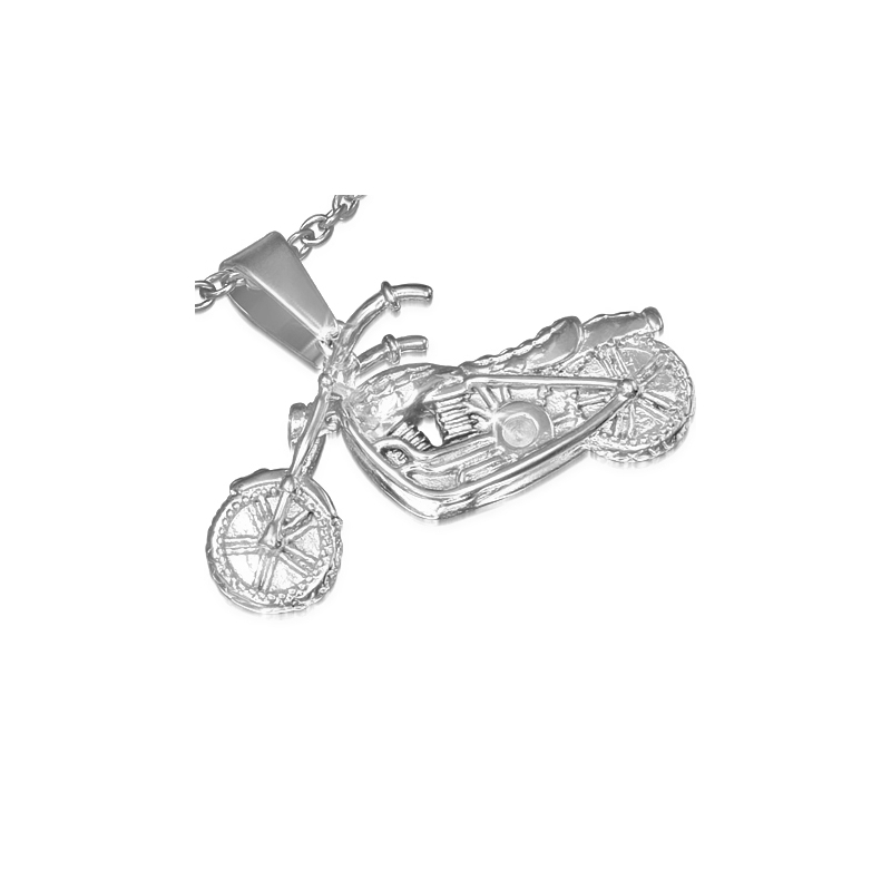 Prívesok z chirurgickej ocele Motorbike