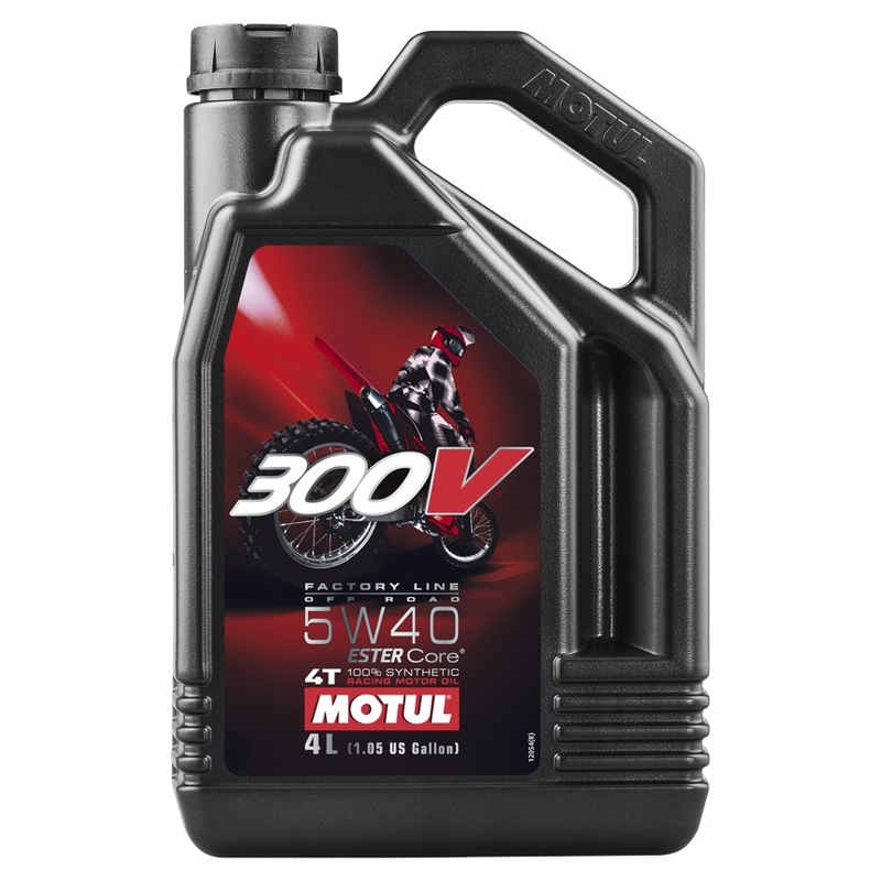 Olej Motul 300V 4T FL Off Road 5W-40 4 l výpredaj