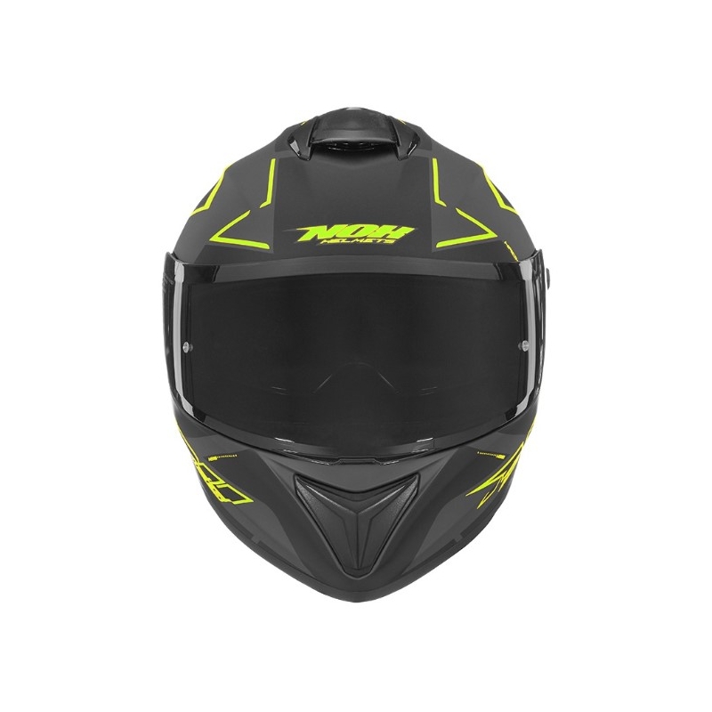 Integrálna prilba na motocykel NOX N918 Hack čierno-fluorescenčno žltá výpredaj