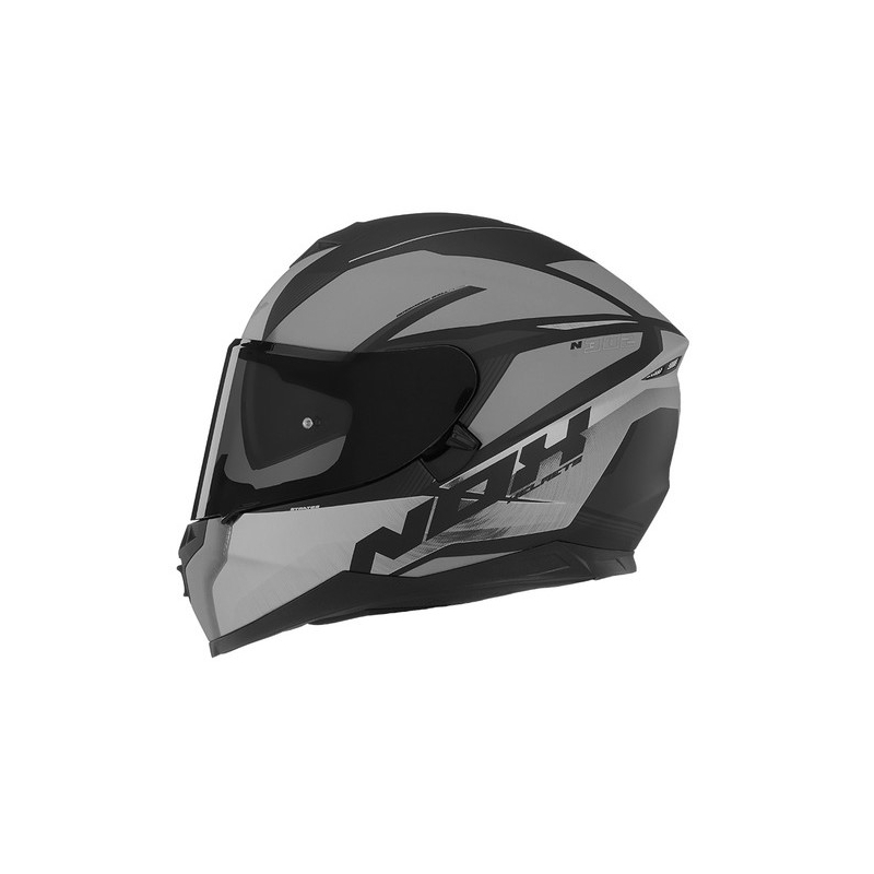 Integrálna prilba na motocykel NOX N302 Strabus čierno-strieborná