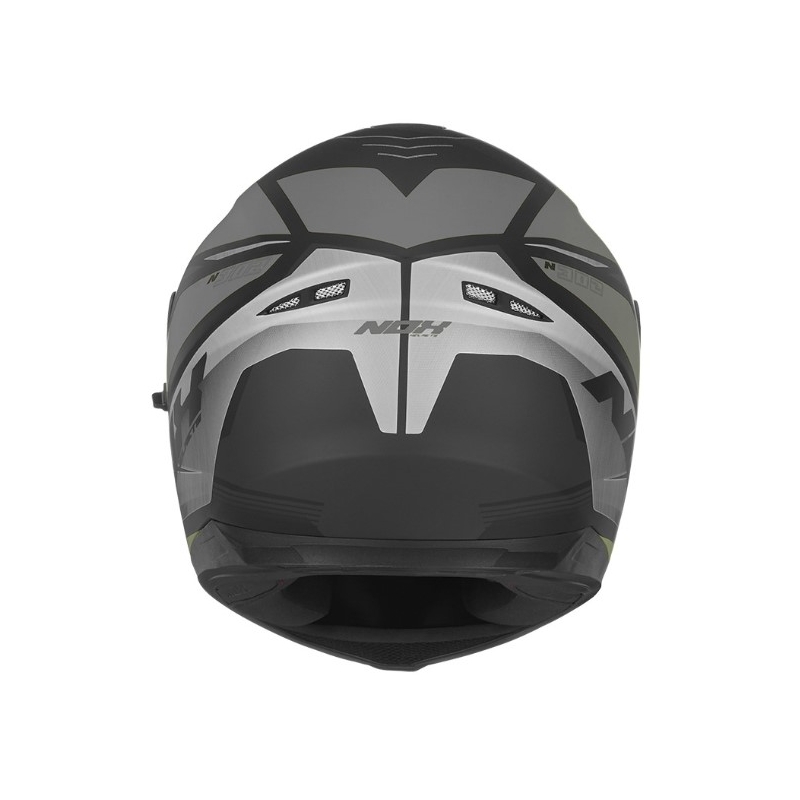 Integrálna prilba na motocykel NOX N302 Strabus čierno-strieborná