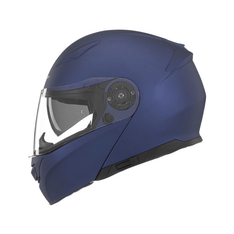 Odklápacia prilba na motocykel NOX N965 modrá matná
