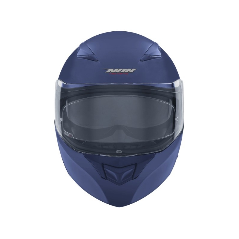 Odklápacia prilba na motocykel NOX N965 modrá matná