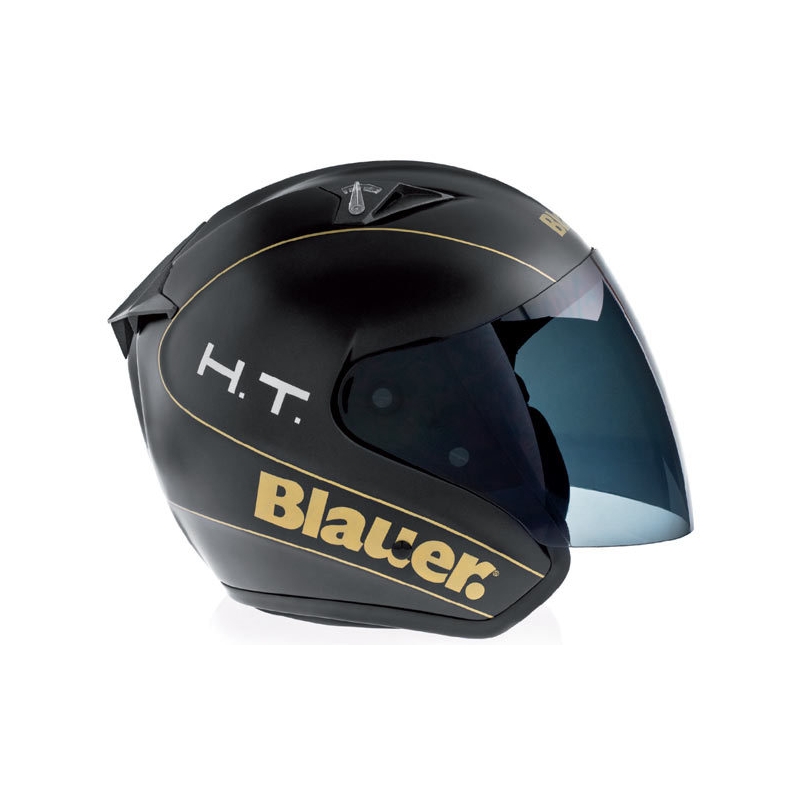 Prilba na motorku otvorená Blauer Trooper čierna matná