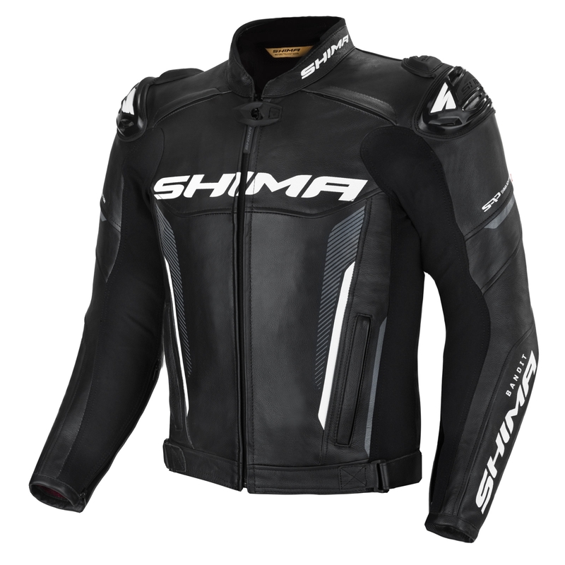 Bunda na motocykel Shima Bandit čierna výpredaj