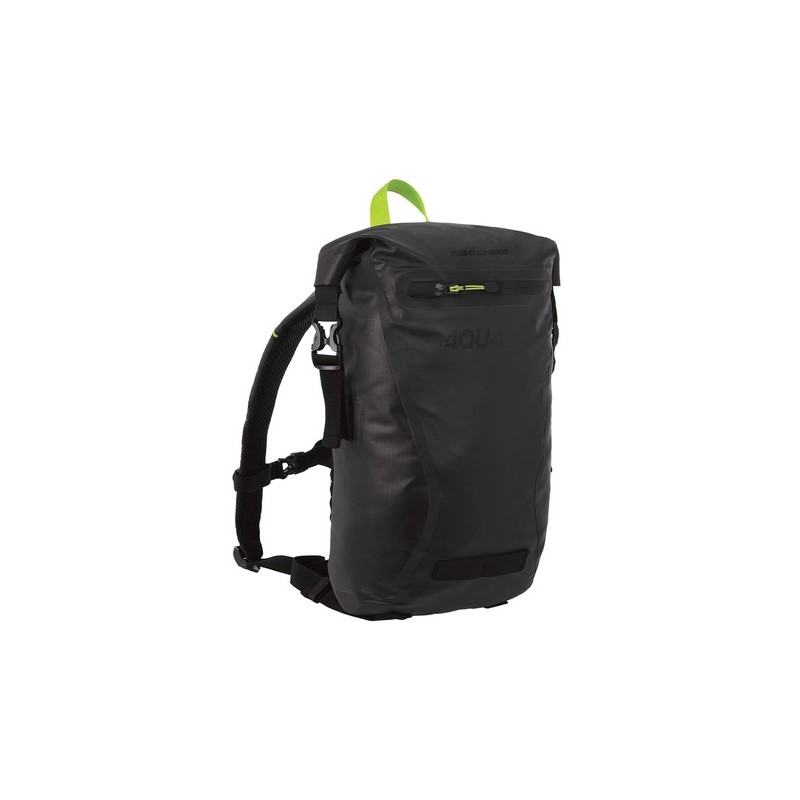 Vodotesný batoh Oxford AQUA EVO čierno-fluorescenčno žltý 12 l