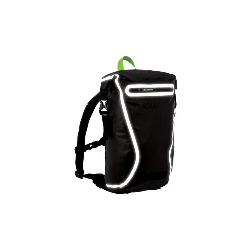 Vodotesný batoh Oxford AQUA EVO čierno-fluorescenčno žltý 12 l