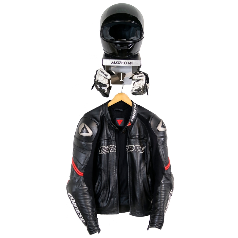 Držiak moto výbavy na stenu MAX2H
