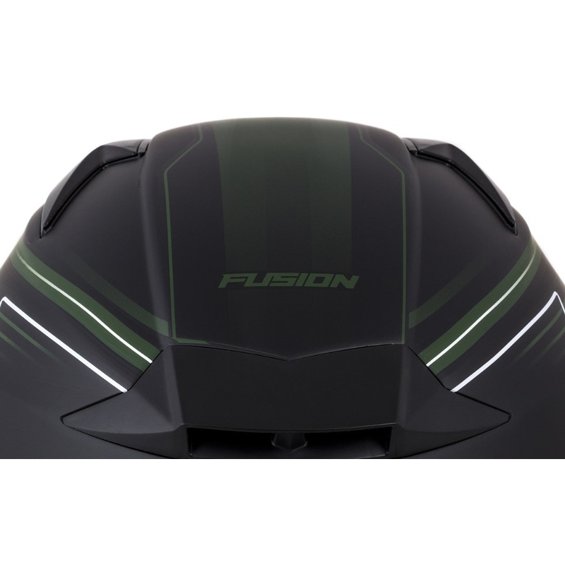 Prilba na motocykel Cassida Apex Fusion čierno-army zelená výpredaj