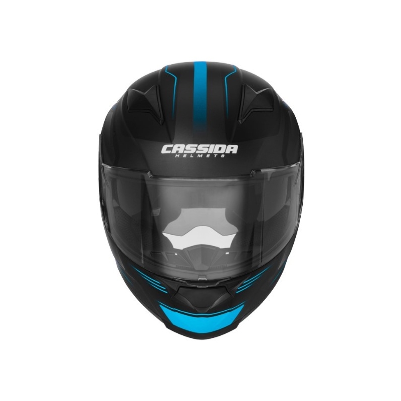 Prilba na motocykel Cassida Apex Fusion čierno-modrá