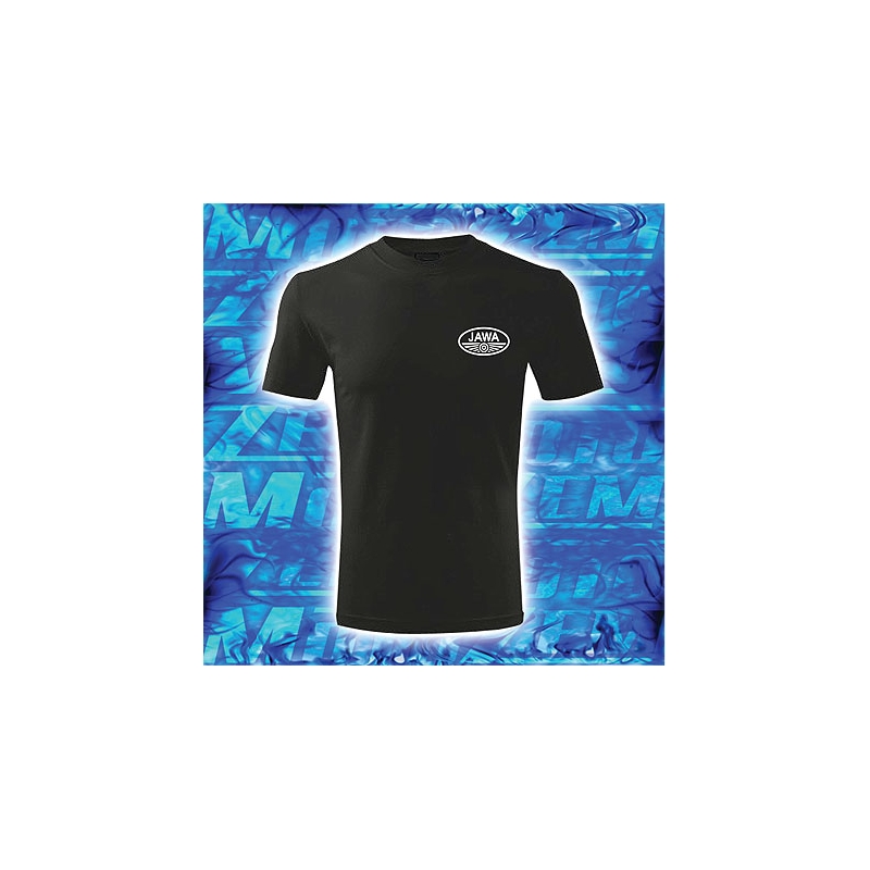 Tričko s motívom Jawa čierne