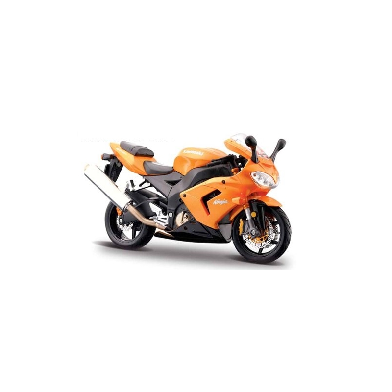 Model motocykla Maisto Kawasaki ZX-10R oranžová