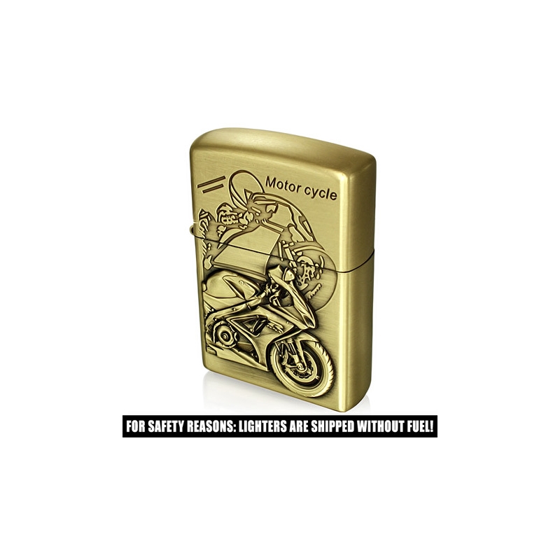 Zapaľovač z chirurgickej ocele Motorcycle Sports