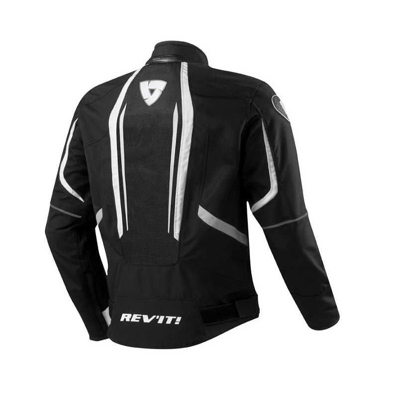 Bunda na moto Revit Airforce čierno-biela výpredaj