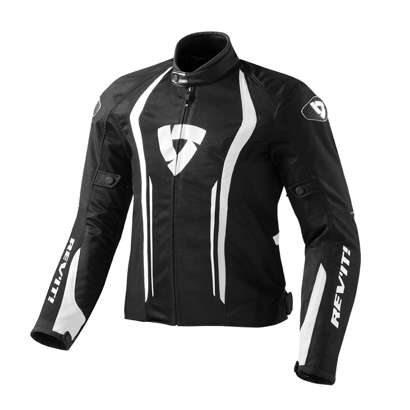 Bunda na moto Revit Airforce čierno-biela výpredaj