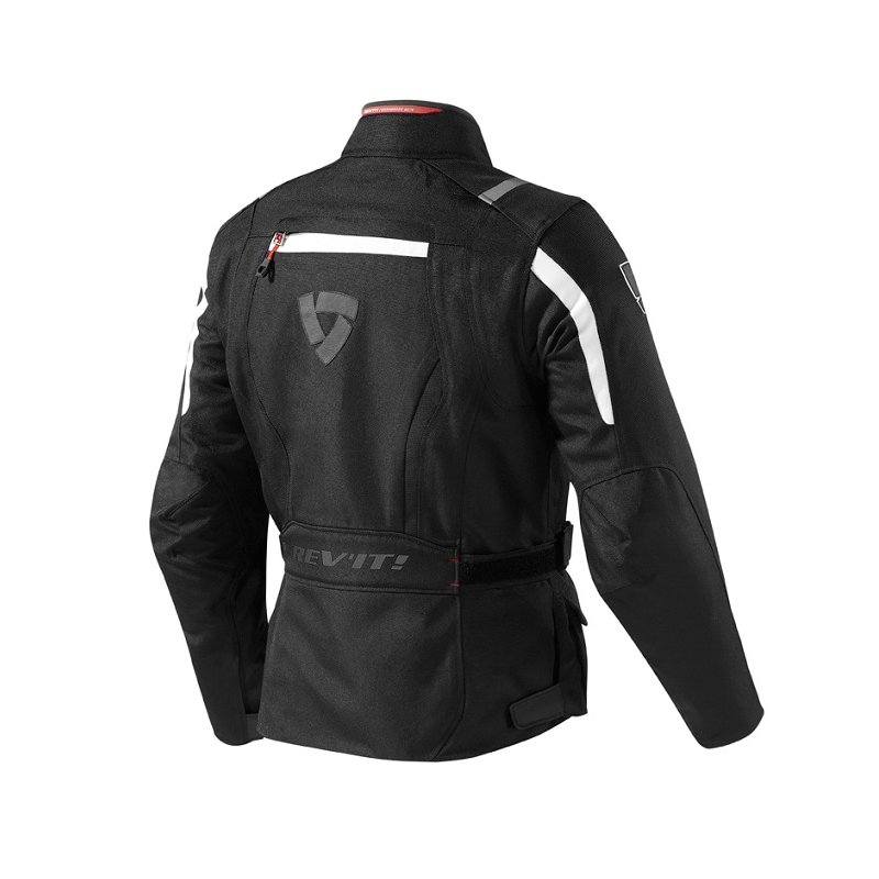 Dámska bunda na motocykel Revit Voltiac čierno/biela výpredaj