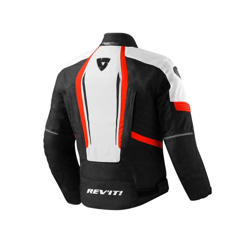 Bunda na moto Revit Shield bielo-červená výpredaj