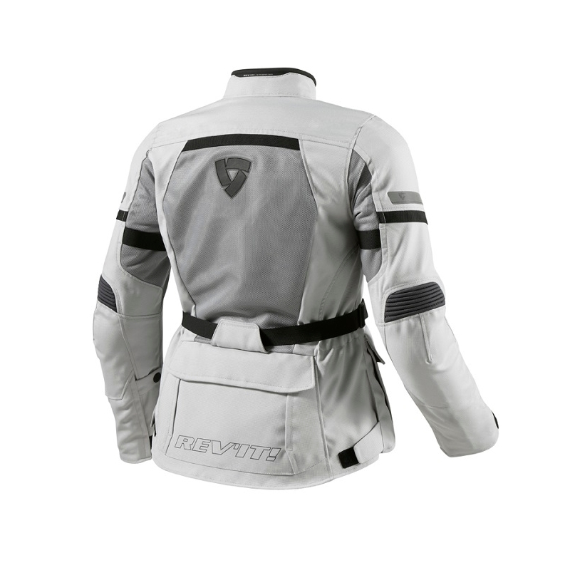 Dámska bunda na motocykel Revit Levante strieborná výpredaj