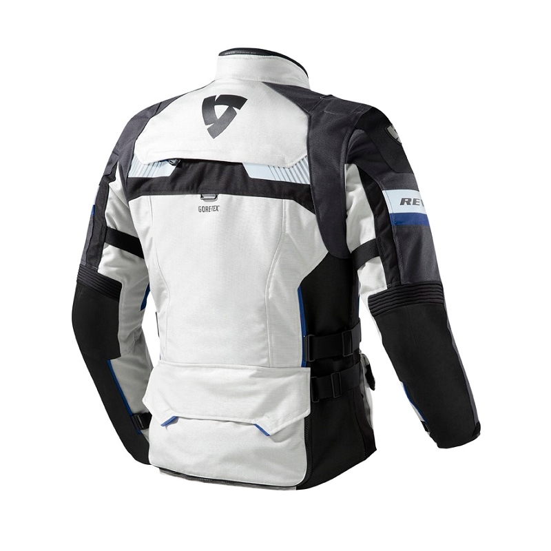 Bunda na motocykel Revit Defender Pro GTX šedo-modrá výpredaj