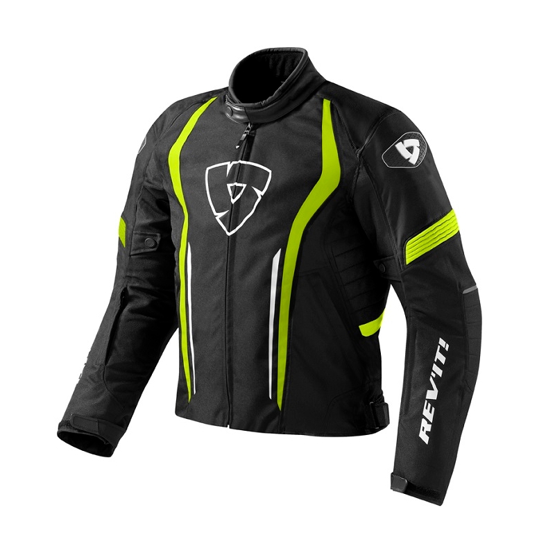 Revit Shield bunda na motorku čierno-fluo žltá výpredaj
