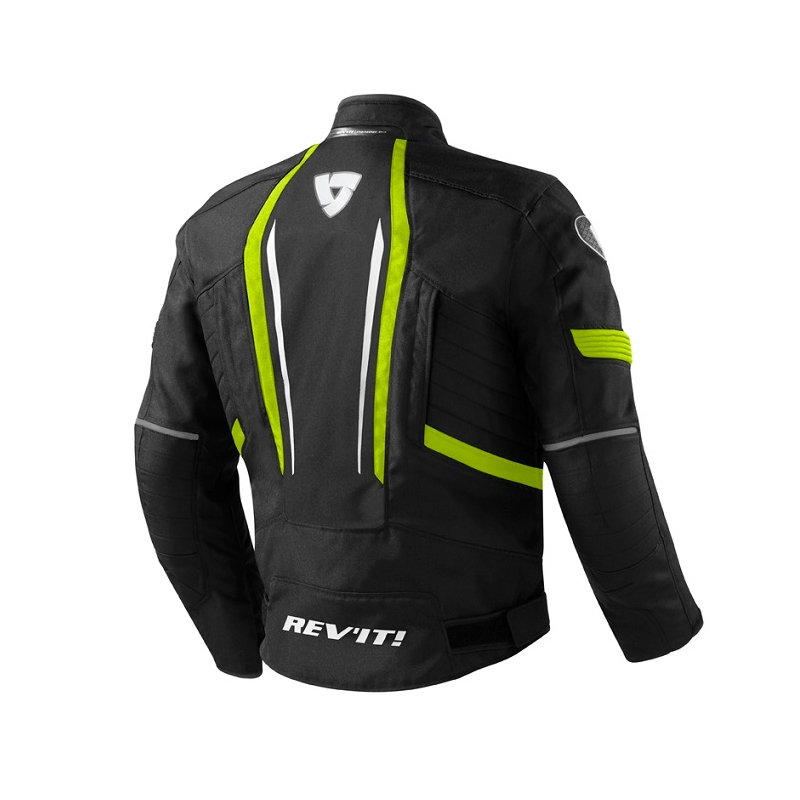 Revit Shield bunda na motorku čierno-fluo žltá výpredaj